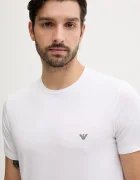 Emporio Armani Underwear тениска basic мъжка от памук с еластан 2 броя бяла EM000391 AF14132