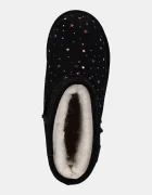 EMU Australia Детски велурени апрески Sparkle Brumby в черно K13100