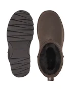EMU Australia Sharky Micro Flatform апрески дамски от велур кафяви W13304