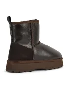EMU Australia Sharky Mini Town Flatform апрески дамски от кожа кафяви W13340
