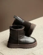 EMU Australia Sharky Mini Town Flatform апрески дамски от кожа кафяви W13340