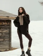 EMU Australia Sharky Mini Town Flatform апрески дамски от кожа кафяви W13340