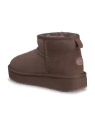 EMU Australia Stinger Micro Flatform 2.0 апрески дамски от велур кафяви W13296