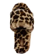 EMU Australia Вълнени пантофи Mckay Leopard в кафяво W13203