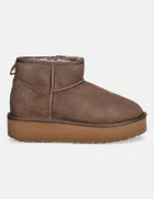 EMU Australia Велурени апрески Stinger Micro Flatform 2.0 в кафяво W13296