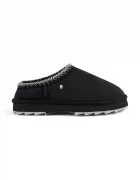 EMU Australia Велурени чехли Sharky Scuff в черно W13179 Black