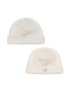 Fanga Fontana Бебешка памучна шапка FIO STRIPE 2 PACK BEANIE OCS (2 броя)