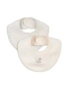 Fanga Fontana Бебешки лигавник с две лица FIO STRIPE 2 PACK BIBS OCS (2 броя)