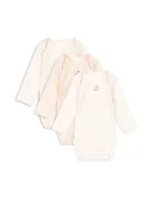 Fanga Fontana Бебешко боди FIO STRIPE 3 PACK LS BODY OCS (3 броя)