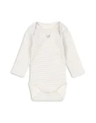 Fanga Fontana Бебешко боди от памук FIO STRIPE LS BODY OCS