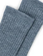 Fanga Fontana Вълнени чорапи LANA LIGHT KNITTED SOCKS в синьо FA100053