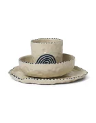 Ferm Living Детски комплект за закуска Naive Ceramic Set (3 броя)