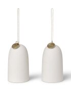 Ferm Living Коледна украса Bell Ceramic Ornaments (2 броя)