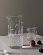 Ferm Living Комплект чаши Doodle Glasses 350 ml (2 броя) в прозрачен цвят
