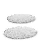 Ferm Living Комплект чинии Momento Glass Stones L (2 броя)
