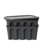 Ferm Living Кутия за съхранение 30 x 15 cm в сиво