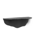 Ferm Living Стенен рафт Fracture в черно