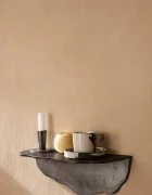 Ferm Living Стенен рафт Fracture в черно
