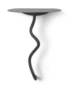 Ferm Living Стенна маса Curvature в черно