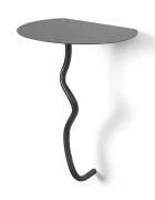 Ferm Living Стенна маса Curvature в черно