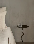 Ferm Living Стенна маса Curvature в черно