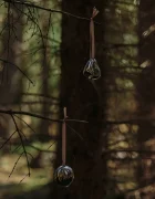 Ferm Living Украса за елха (2 броя) в сиво