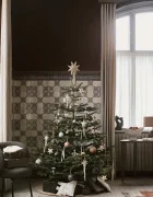 Ferm Living Украса за елха (4 броя) в бежово