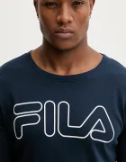 Fila Памучна пижама в тъмносиньо с принт FPW1235