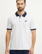 Fila Памучна тениска с яка Linter