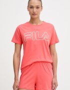 Fila пижама от две части дамска от памук розова FPS4177