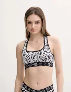 Fila Сутиен в черно с десен FU6331
