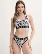 Fila Сутиен в черно с десен FU6331