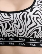 Fila Сутиен в черно с десен FU6331