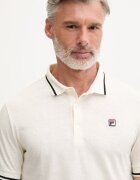 Fila тениска с яка мъжка MONZA бежова FAM1175
