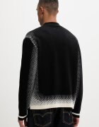 Filling Pieces пуловер мъжки с вискоза Knit Shirt Rugby черен 422571500243