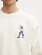 Filling Pieces уголемен суичър мъжки от памук Bakery бежов 412630501286.214
