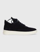 Filling Pieces Велурени маратонки Low Top Suede Organic