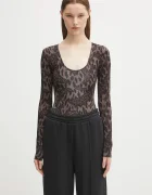 Fiorucci Боди Banimalier Print Scoop Neck