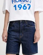 Fiorucci Дънков къс панталон Deep Blue Denim Shorts