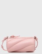 Fiorucci Кожена чанта Baby Pink Leather Mini Mella Bag в розово U01FPABA002LE04PN02