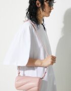 Fiorucci Кожена чанта Baby Pink Leather Mini Mella Bag в розово U01FPABA002LE04PN02