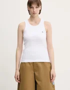 Fiorucci Памучен топ Angel Patch Ribbed Tank