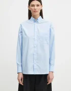 Fiorucci Памучна риза Angel Embroidered Relaxed Fit
