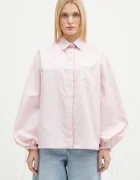 Fiorucci Памучна риза Elasticated Balloon Sleeve