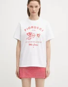 Fiorucci Памучна тениска Cupid Love Club Print Regular Fit