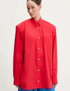 Fiorucci Риза Red Embroidered Padded Shirt