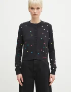 Fiorucci Вълнена жилетка Confetti Dot Print Logo