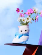 Fluid Market Декоративна ваза Cat