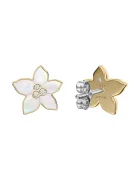 Fossil обици дамски от неръждаема стомана седеф Sutton JF04973710