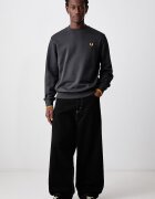 fred perry суичър мъжки от памук сив M7535